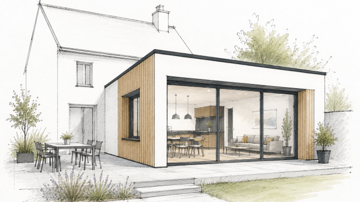 Extension de maison à Nantes